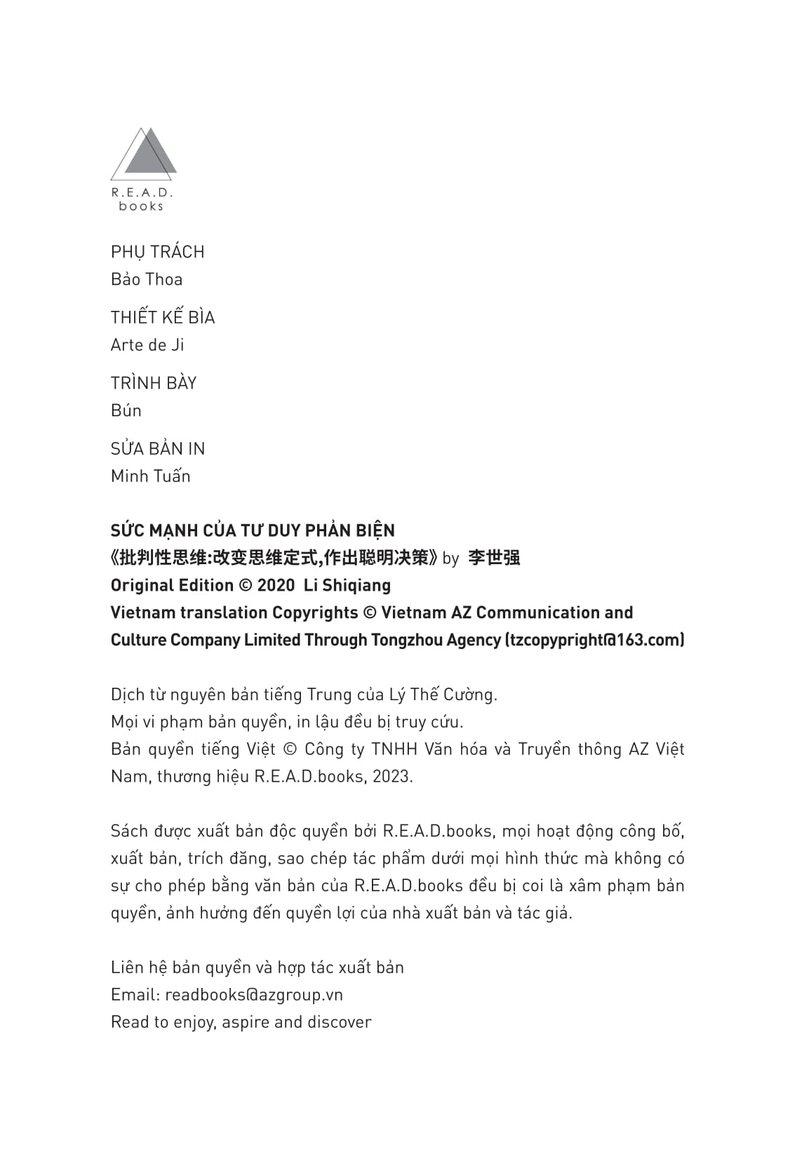 Sức Mạnh Của Tư Duy Phản Biện - Đổi Góc Nhìn - Đảo Cuộc Chơi PDF Sức Mạnh Của Tư Duy Phản Biện - Đổi Góc Nhìn - Đảo Cuộc Chơi PDF