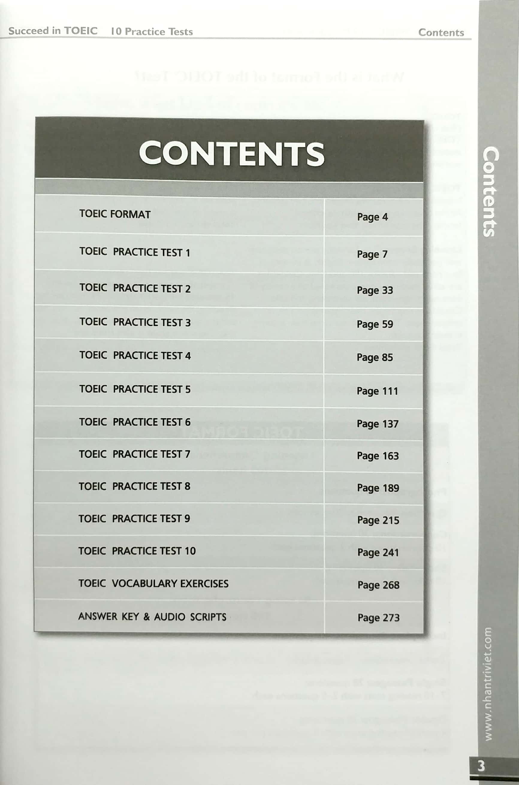 Succeed In Toeic - 10 Practice Tests (+CD) PDF đọc ebook online, epub online, nghe sách nói audio miễn phí.