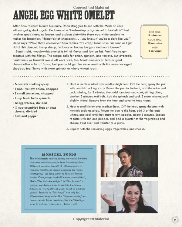 Supernatural: The Official Cookbook: Burgers, Pies And Other (Science Fiction Fantasy) PDF đọc ebook online, epub online, nghe sách nói audio miễn phí. Supernatural: The Official Cookbook: Burgers, Pies And Other (Science Fiction Fantasy) PDF đọc ebook online, epub online, nghe sách nói audio miễn phí.