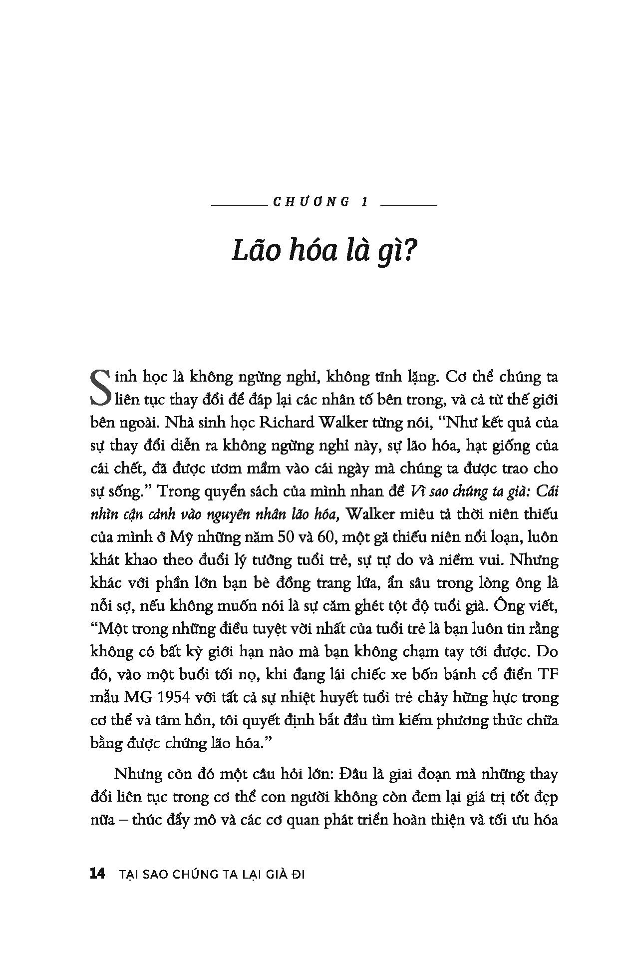Tại Sao Chúng Ta Lại Già Đi? - Hiểu Đúng Về Lão Hóa PDF đọc ebook online, epub online, nghe sách nói audio miễn phí.
