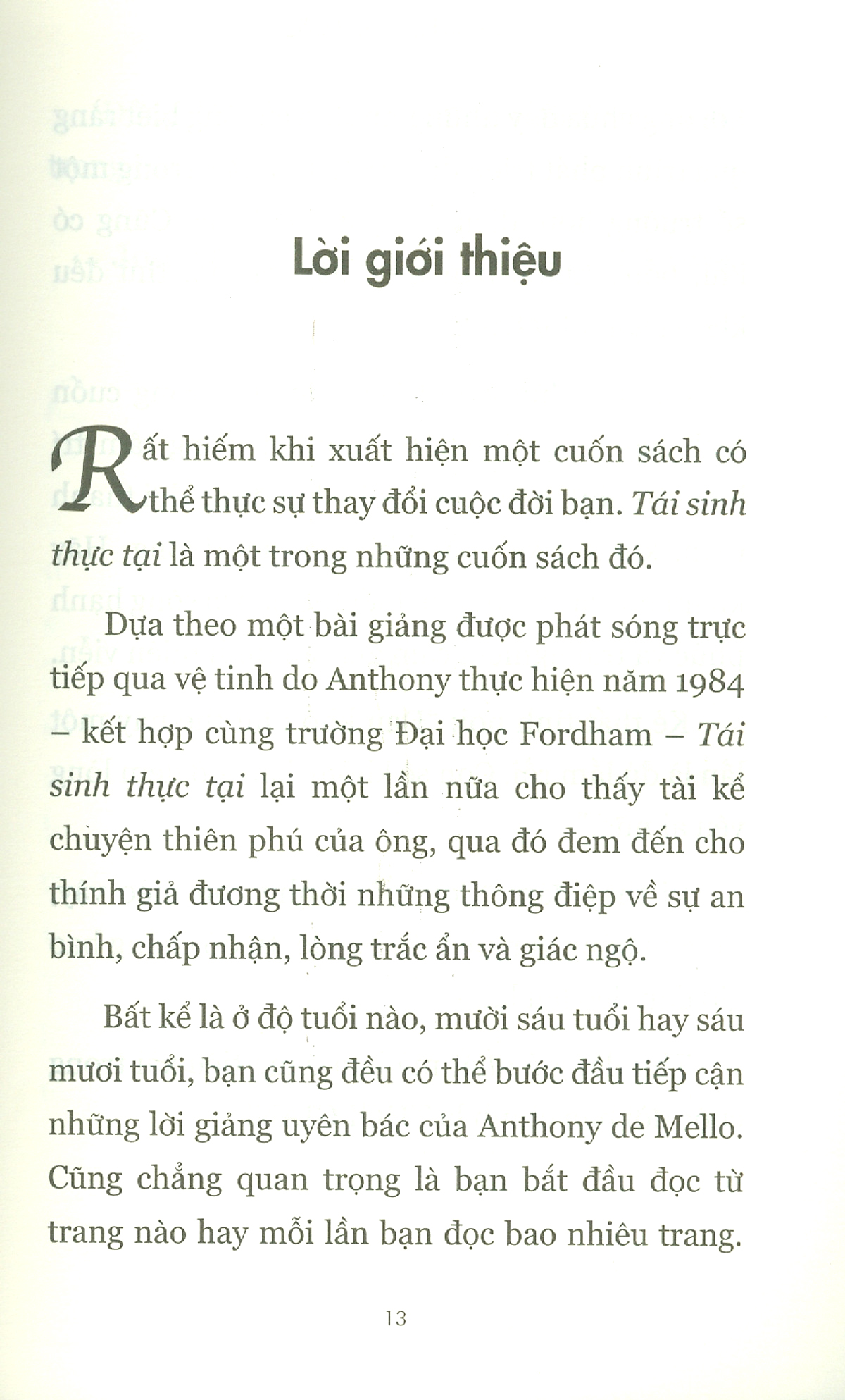 Tái Sinh Thực Tại PDF đọc ebook online, epub online, nghe sách nói audio miễn phí.