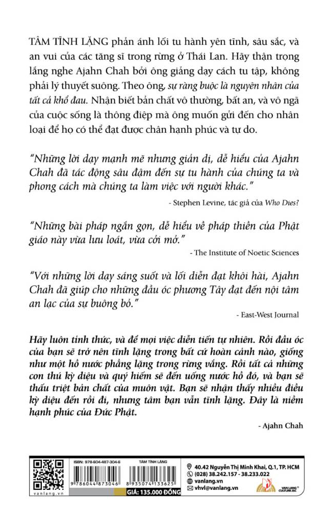 Tâm Tĩnh Lặng (Tái Bản 2024) PDF đọc ebook online, epub online, nghe sách nói audio miễn phí.