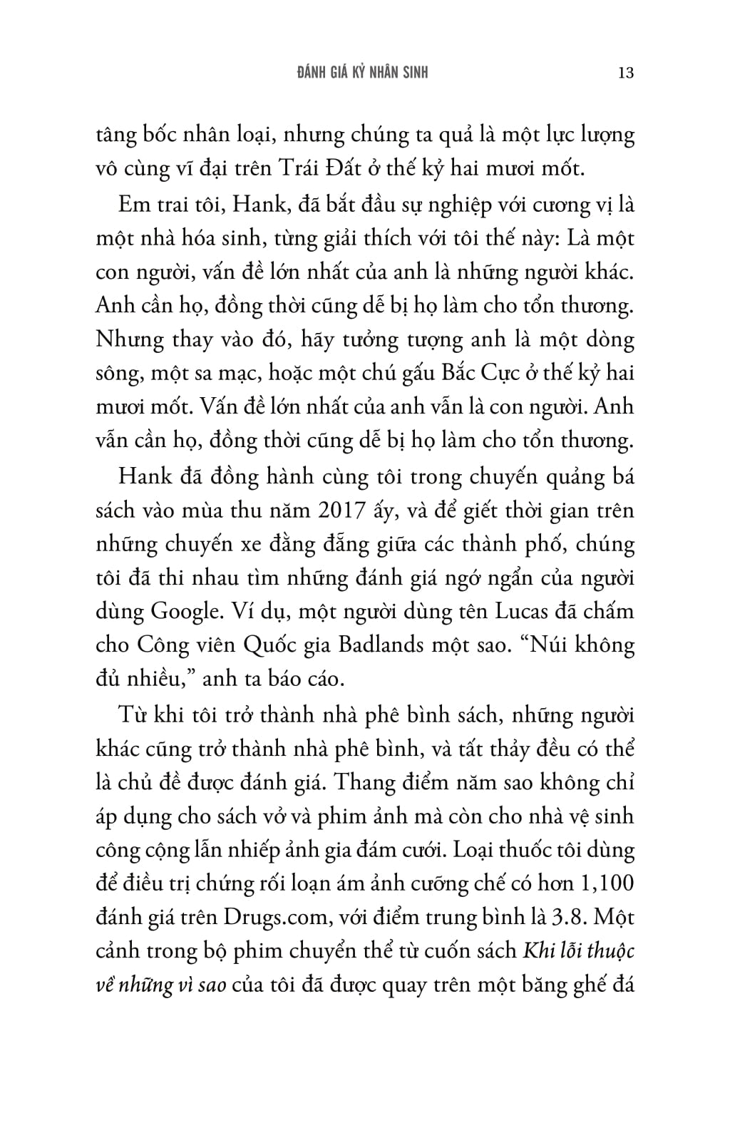 Tản Mạn Về Thế Giới - Đánh Giá Kỷ Nhân Sinh - The Anthropocene Reviewed PDF đọc ebook online, epub online, nghe sách nói audio miễn phí. Tải sách Tản Mạn Về Thế Giới - Đánh Giá Kỷ Nhân Sinh - The Anthropocene Reviewed PDF đọc ebook online, epub online, nghe sách nói audio miễn phí.