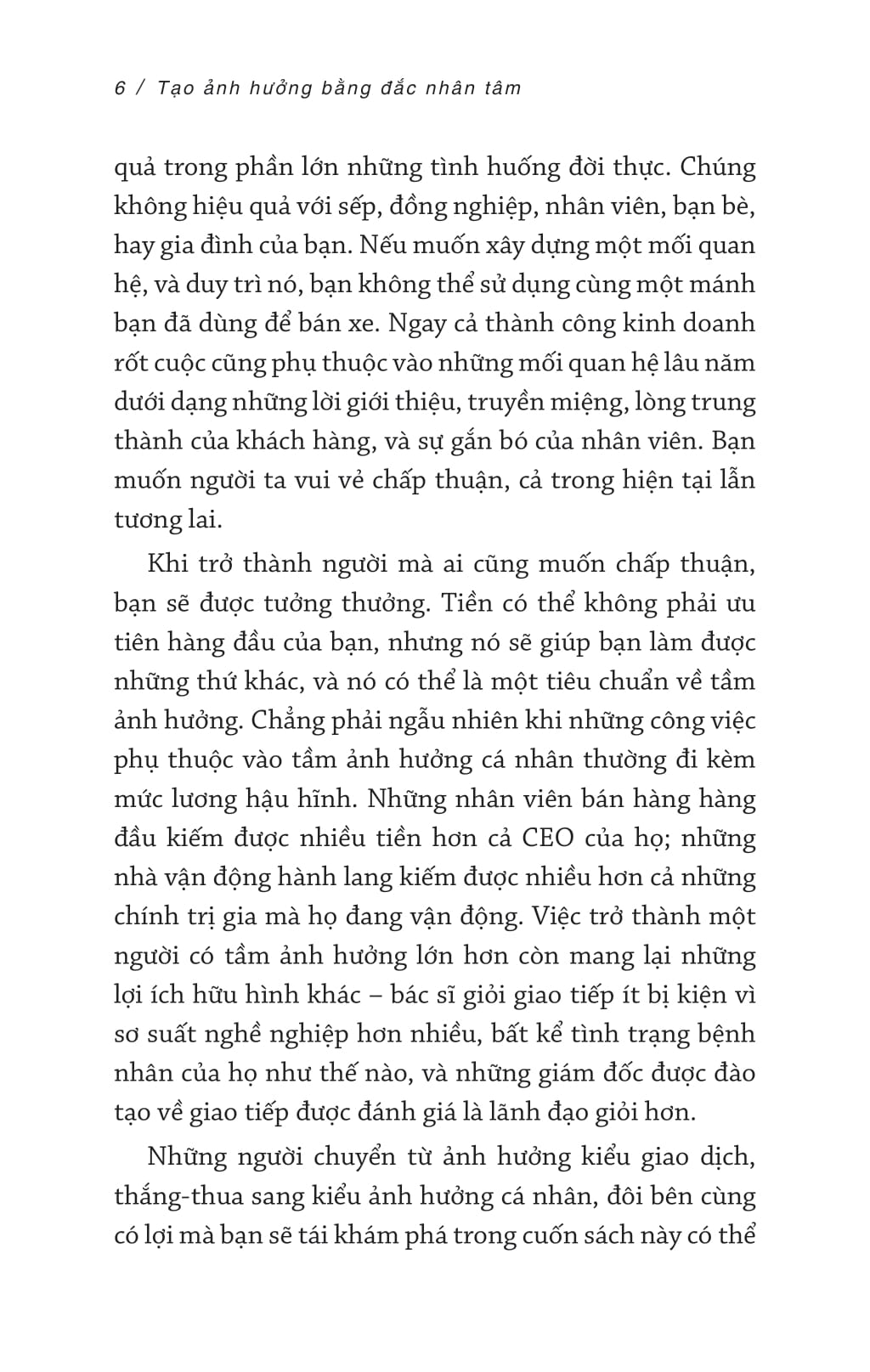 Tạo Ảnh Hưởng Bằng Đắc Nhân Tâm PDF Tạo Ảnh Hưởng Bằng Đắc Nhân Tâm PDF