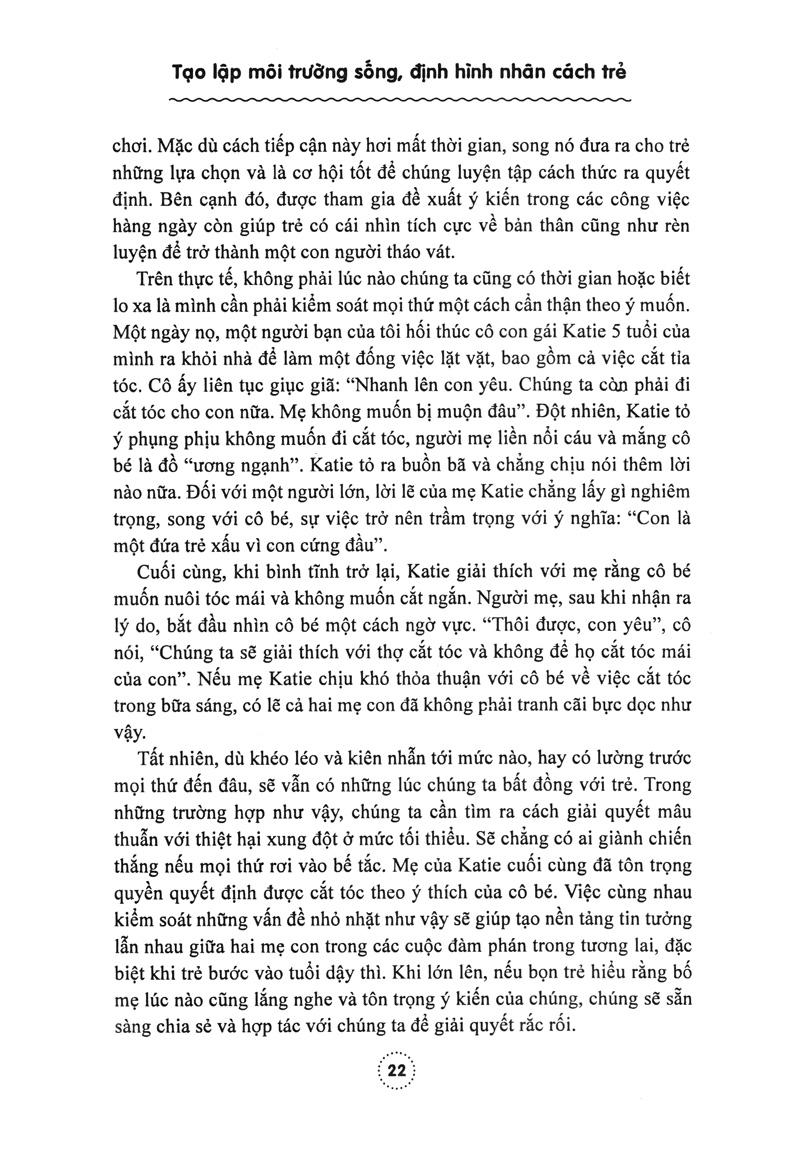 Tạo Lập Môi Trường Sống Định Hình Nhân Cách Trẻ PDF