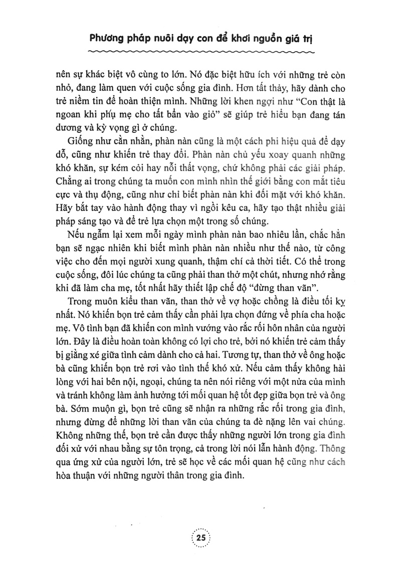Tạo Lập Môi Trường Sống Định Hình Nhân Cách Trẻ PDF