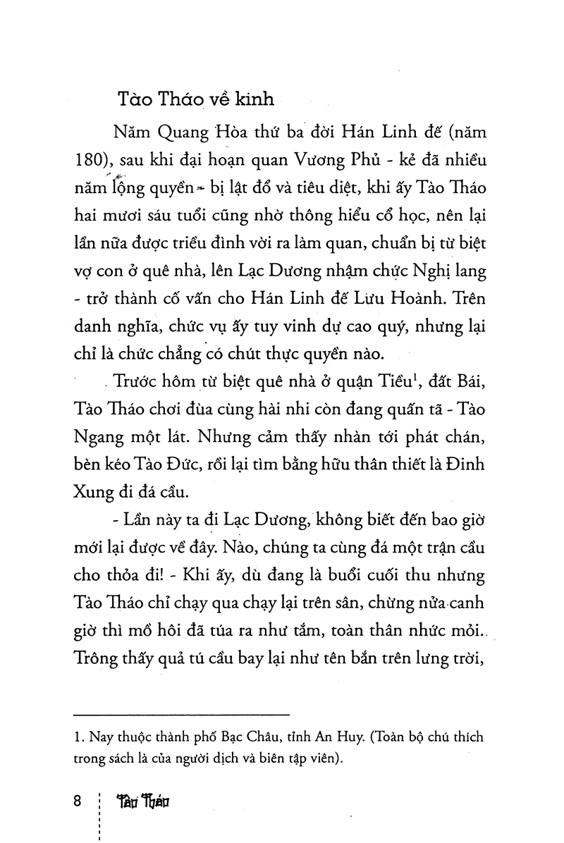Bộ Tào Tháo - Tập 2 2018 PDF Bộ Tào Tháo - Tập 2 2018 PDF