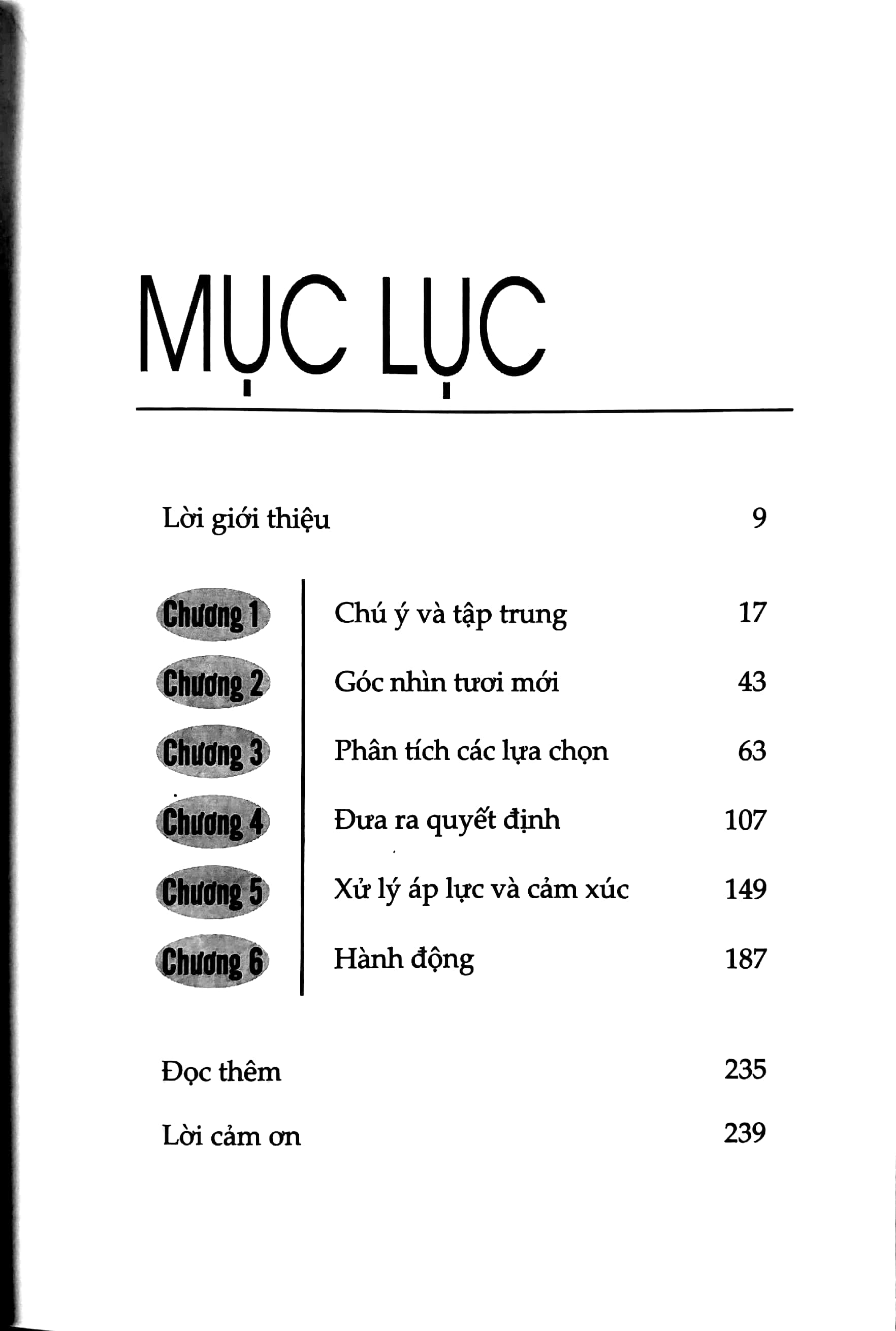 Tập Trung Tâm Trí, Suy Nghĩ Thông Minh, Quyết Định Sáng Suốt PDF đọc ebook online, epub online, nghe sách nói audio miễn phí.