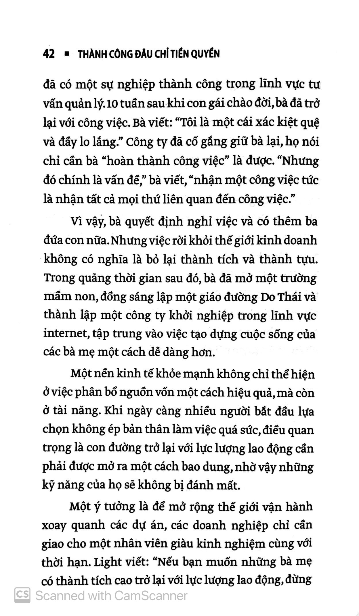 Thành Công Đâu Chỉ Tiền Quyền PDF