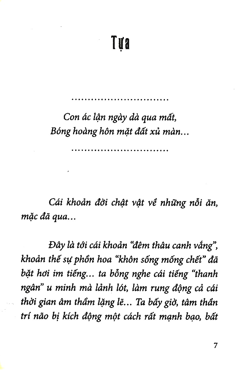 Thanh Dạ Văn Chung PDF Thanh Dạ Văn Chung PDF