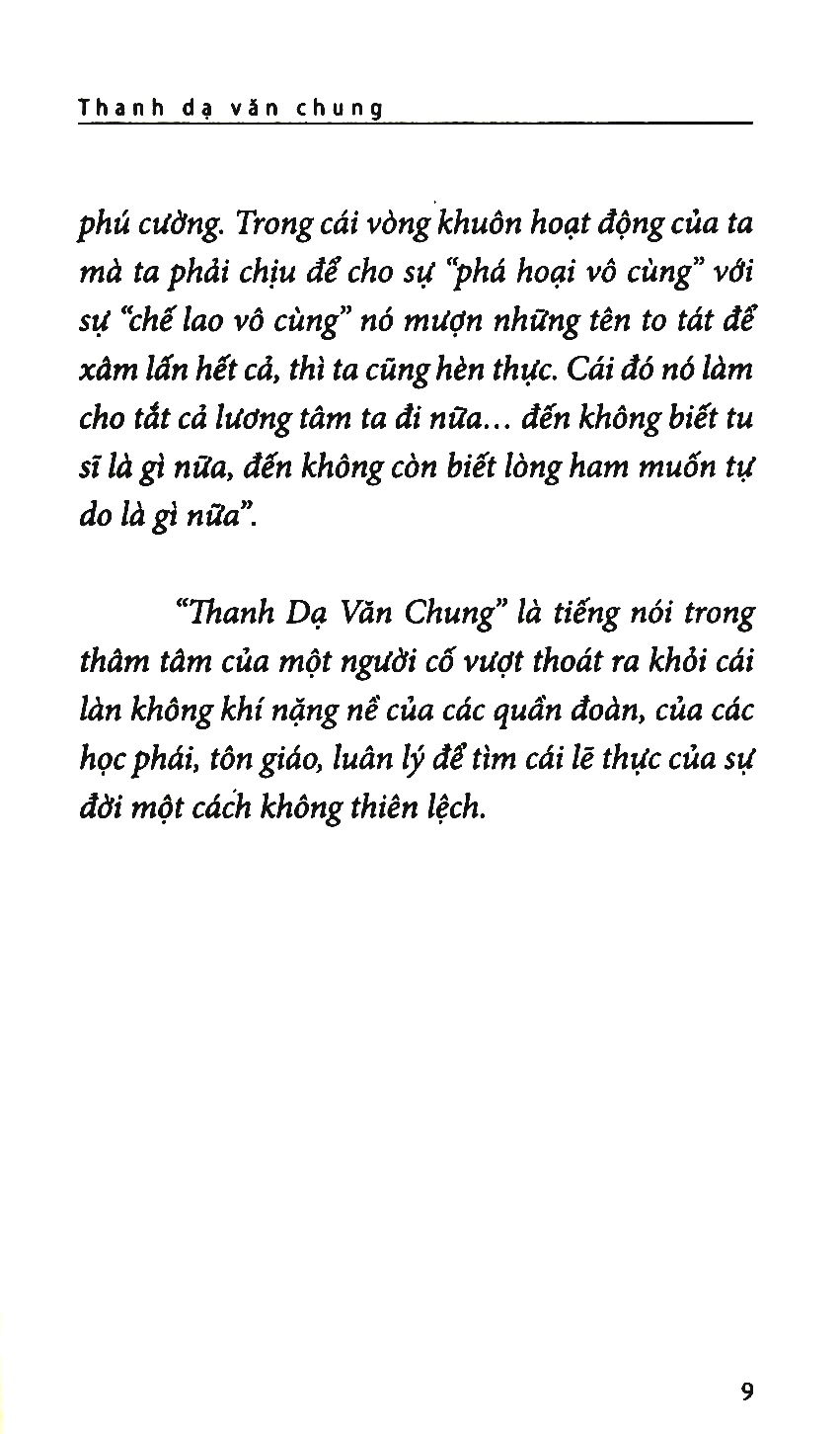 Thanh Dạ Văn Chung PDF Thanh Dạ Văn Chung PDF