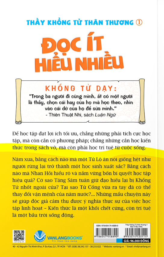 Thầy Khổng Tử Thân Thương 1 - Đọc Ít Hiểu Nhiều PDF đọc ebook online, epub online, nghe sách nói audio miễn phí.
