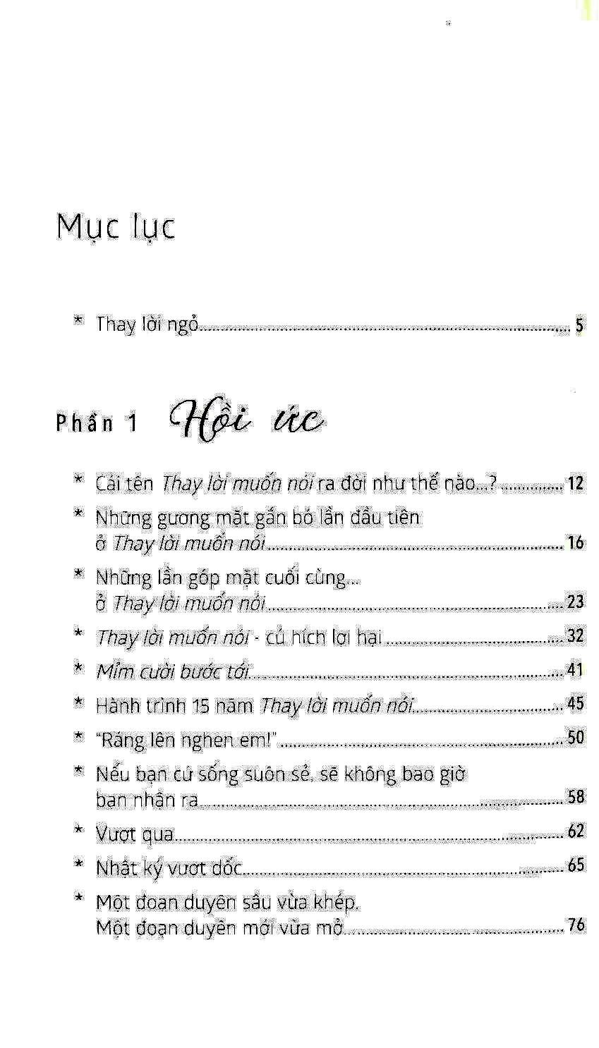 Thay Lời Muốn Nói - Thanh Xuân Tôi... - Kèm Chữ Ký Tác Giả Số Lượng Có Hạn PDF Thay Lời Muốn Nói - Thanh Xuân Tôi... - Kèm Chữ Ký Tác Giả Số Lượng Có Hạn PDF