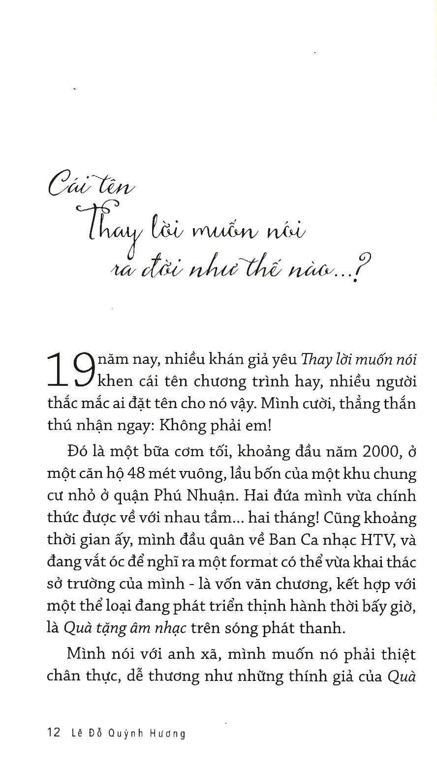 Thay Lời Muốn Nói - Thanh Xuân Tôi... - Kèm Chữ Ký Tác Giả Số Lượng Có Hạn PDF Thay Lời Muốn Nói - Thanh Xuân Tôi... - Kèm Chữ Ký Tác Giả Số Lượng Có Hạn PDF