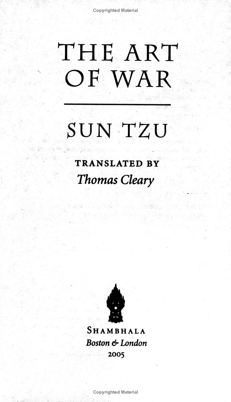 The Art Of War PDF đọc ebook online, epub online, nghe sách nói audio miễn phí.