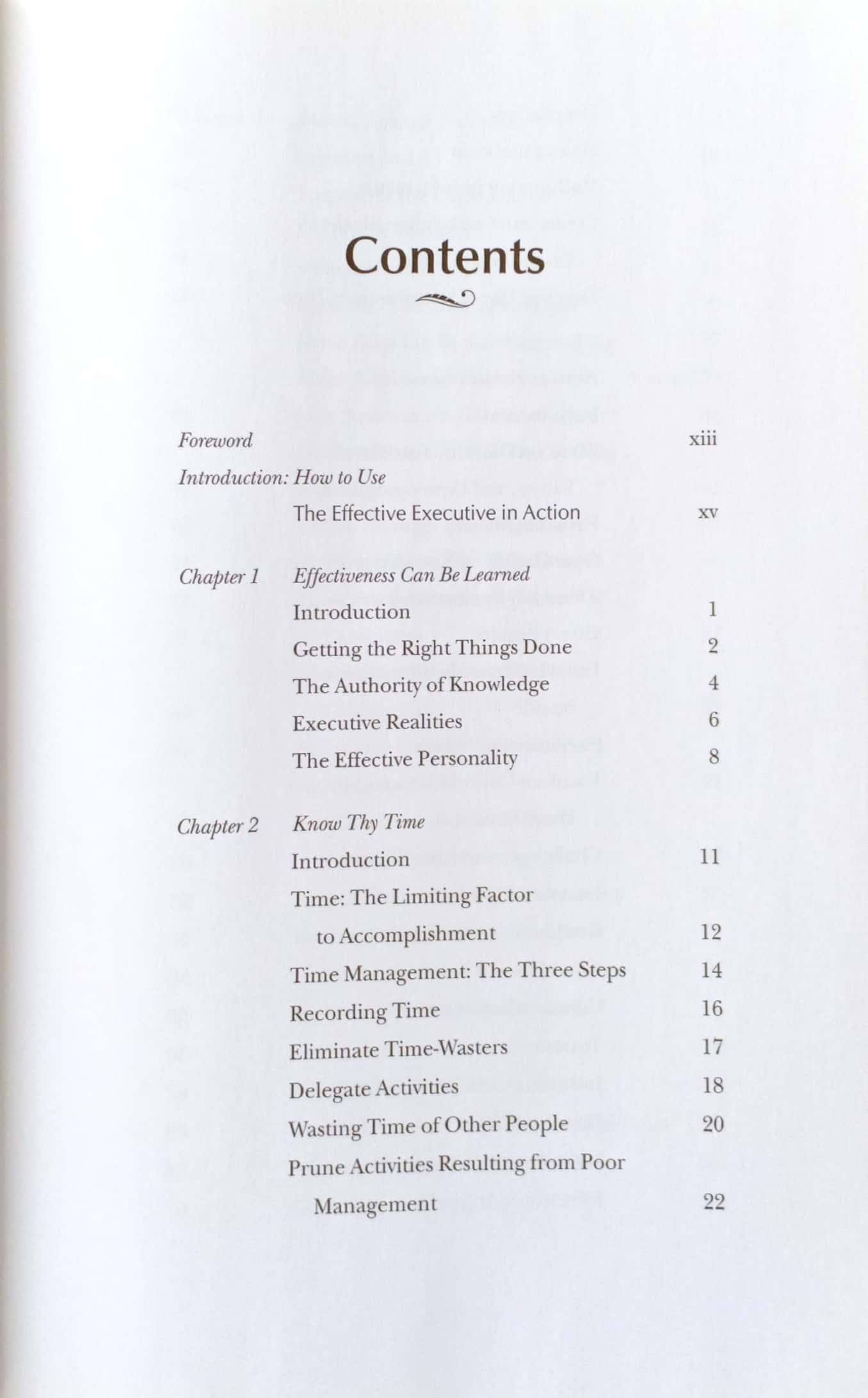 The effective executive in action a journal for getting the right