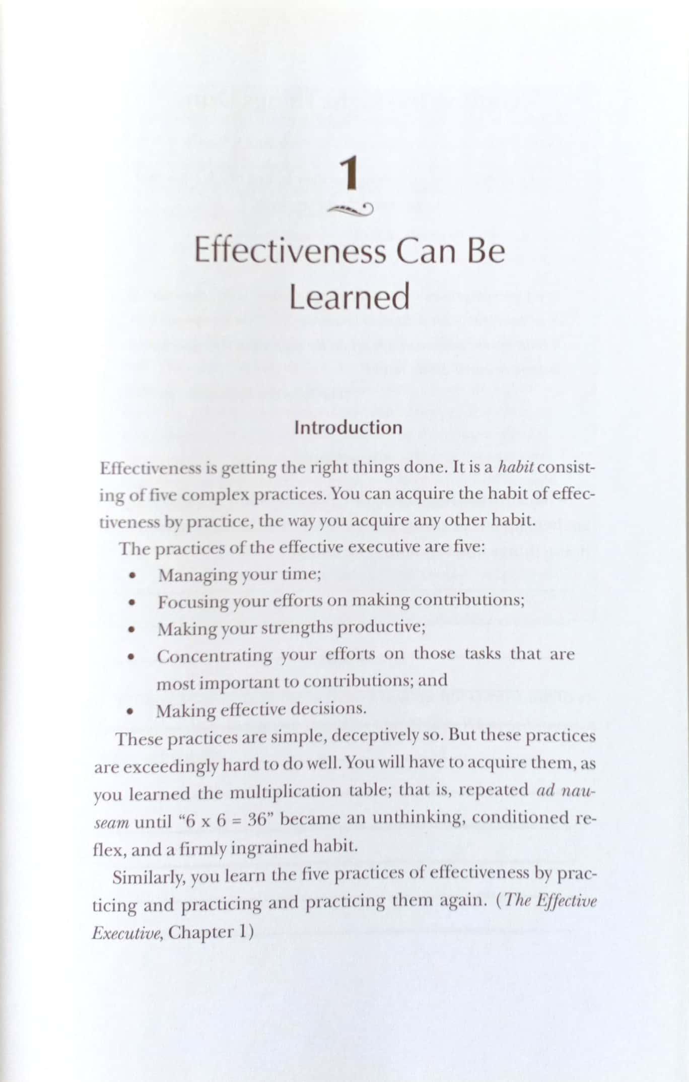 The effective executive in action a journal for getting the right