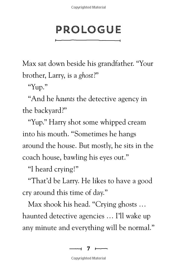 The Ghost And Max Monroe, Case 2 The Missing Zucchini