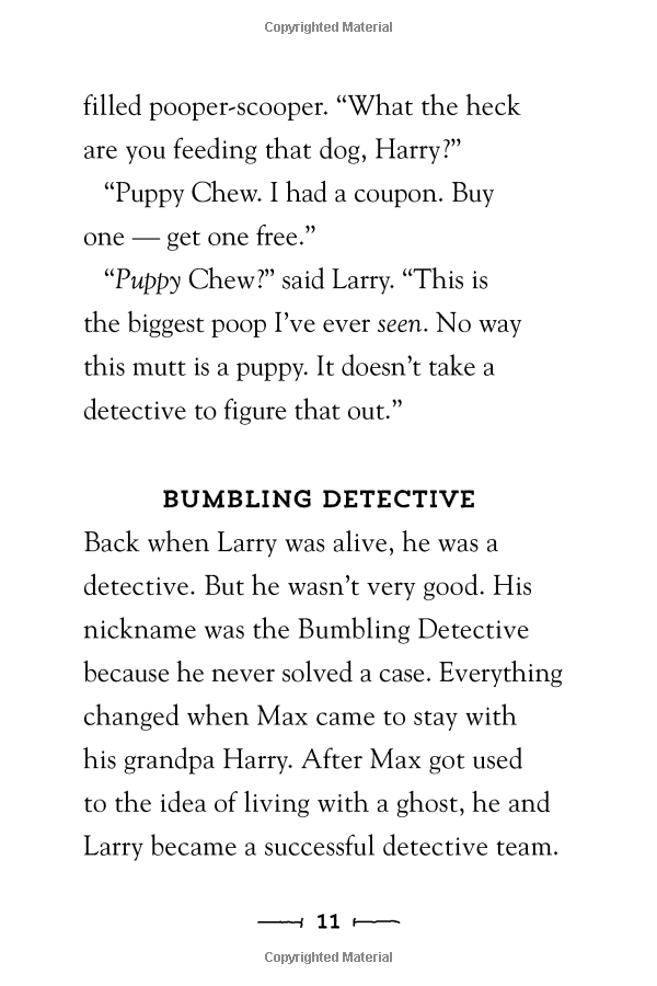 The Ghost And Max Monroe, Case 2 The Missing Zucchini