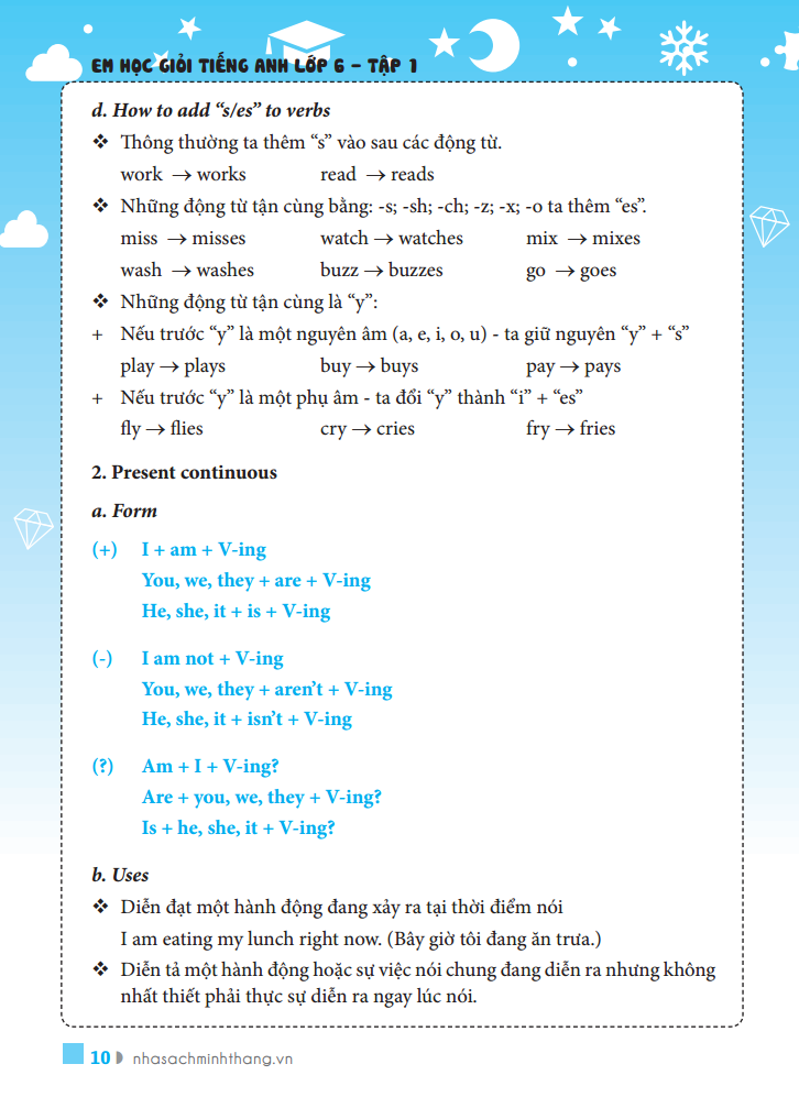 The Langmaster - Em Học Giỏi Tiếng Anh Lớp 6 - Tập 1 (Có Đáp Án) PDF đọc ebook online, epub online, nghe sách nói audio miễn phí. Tải sách The Langmaster - Em Học Giỏi Tiếng Anh Lớp 6 - Tập 1 (Có Đáp Án) PDF đọc ebook online, epub online, nghe sách nói audio miễn phí.