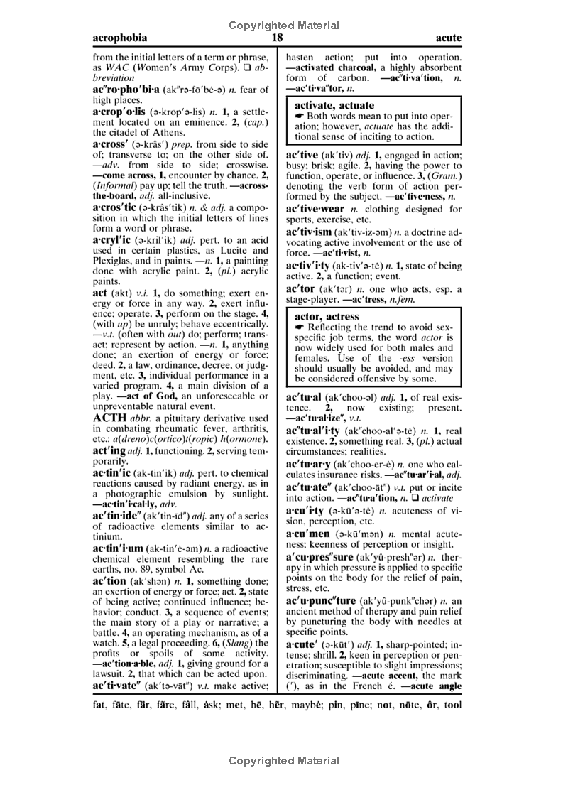 The New American ster Handy College Dictionary 4th Edition