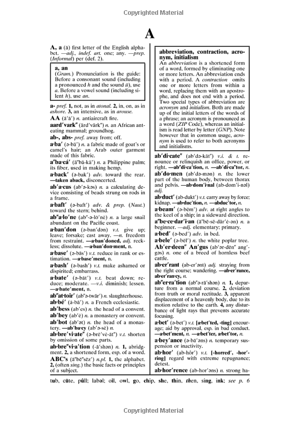 The New American ster Handy College Dictionary 4th Edition