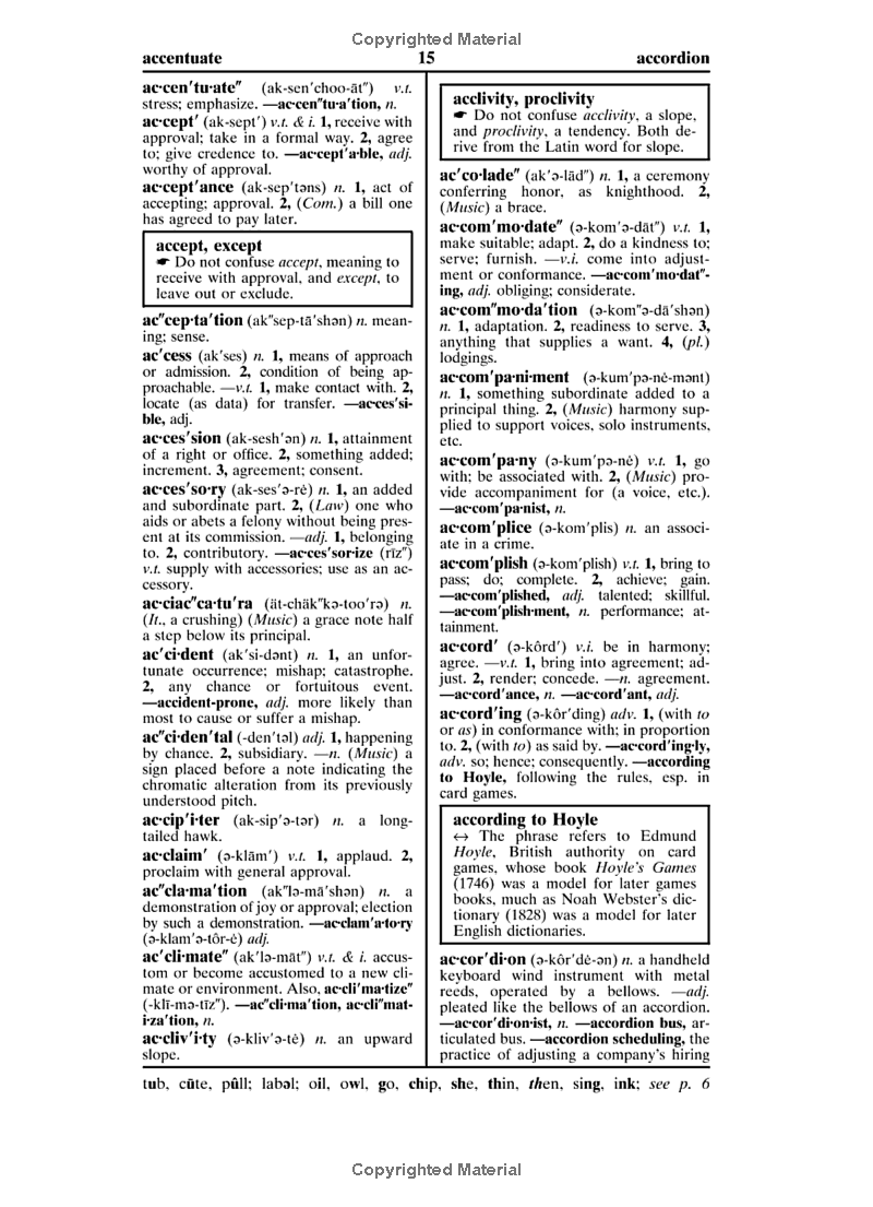 The New American ster Handy College Dictionary 4th Edition