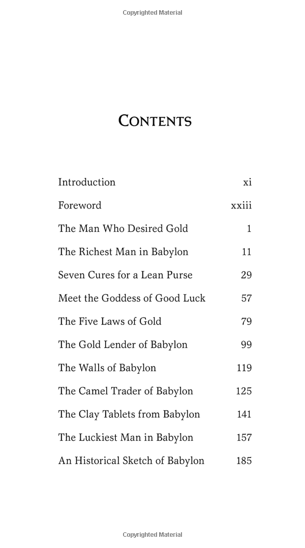 The Richest Man in Babylon