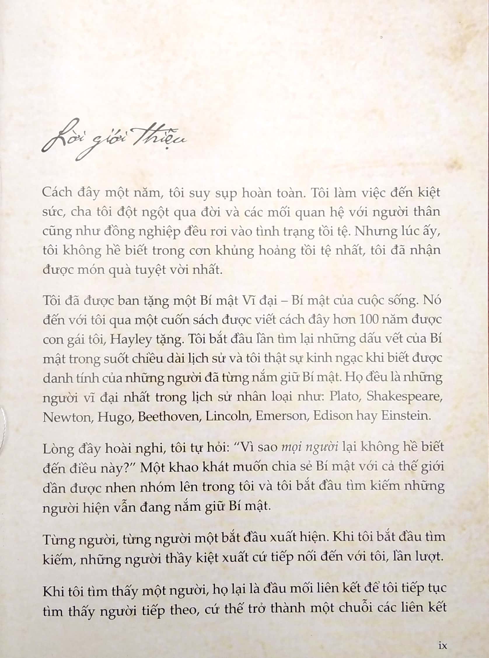 The Secret - Bí Mật PDF The Secret - Bí Mật PDF