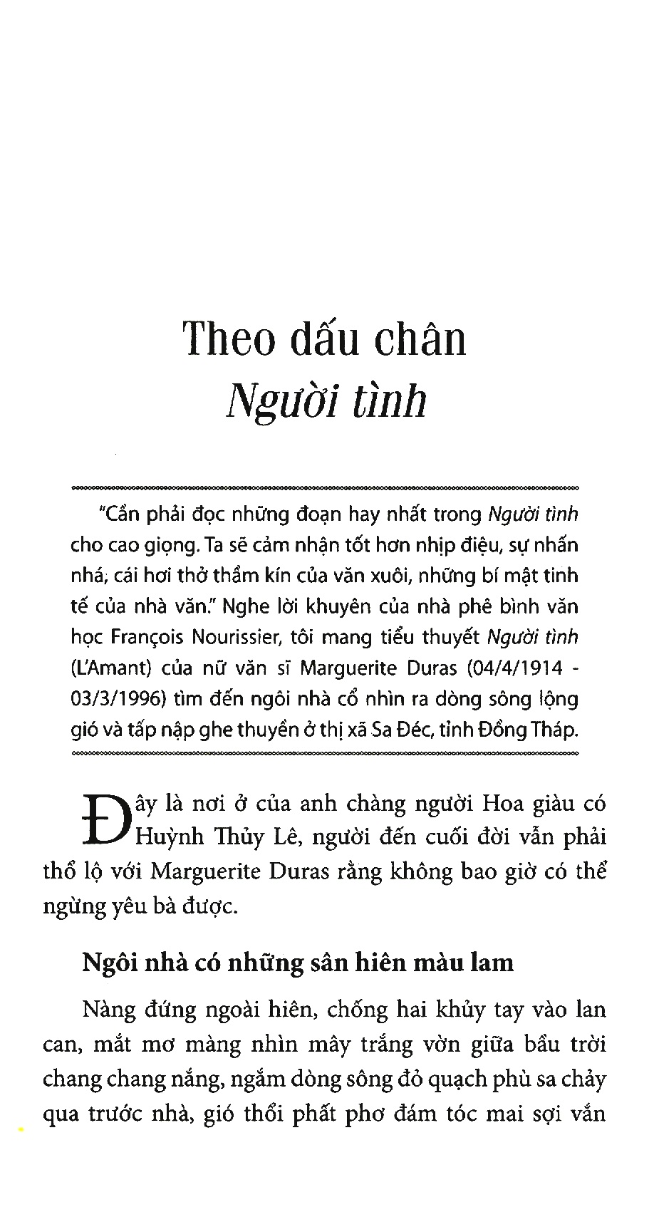 Tải sách Theo Dấu Chân Người Tình PDF đọc ebook online, epub online, nghe sách nói audio miễn phí.