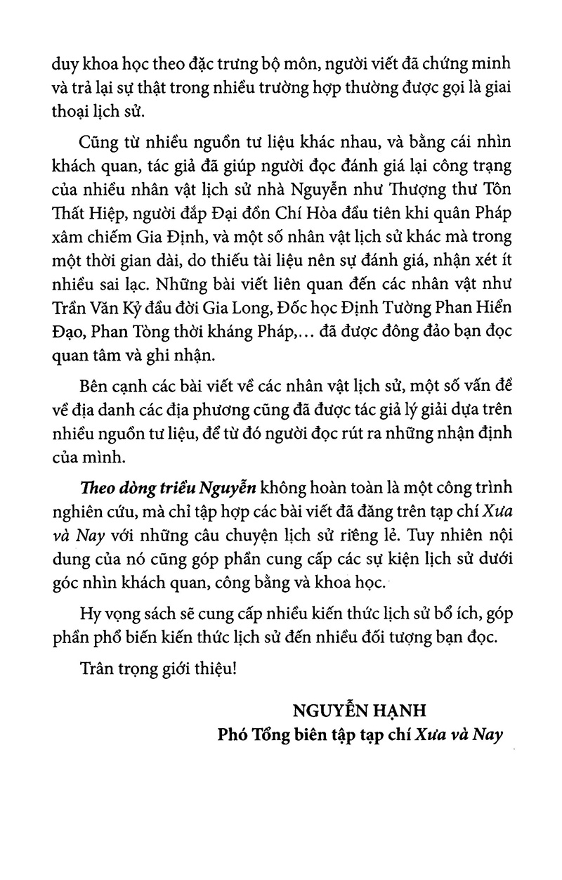 Theo Dòng Triều Nguyễn PDF Theo Dòng Triều Nguyễn PDF