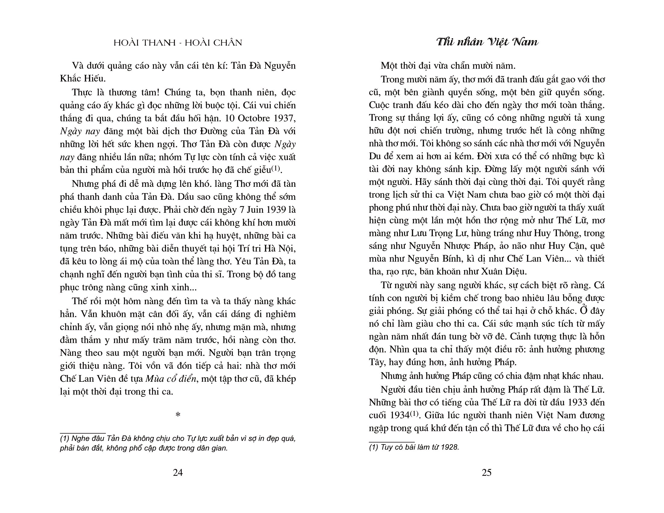 Tải sách Thi Nhân Việt Nam (Tái Bản 2018) PDF đọc ebook online, epub online, nghe sách nói audio miễn phí.