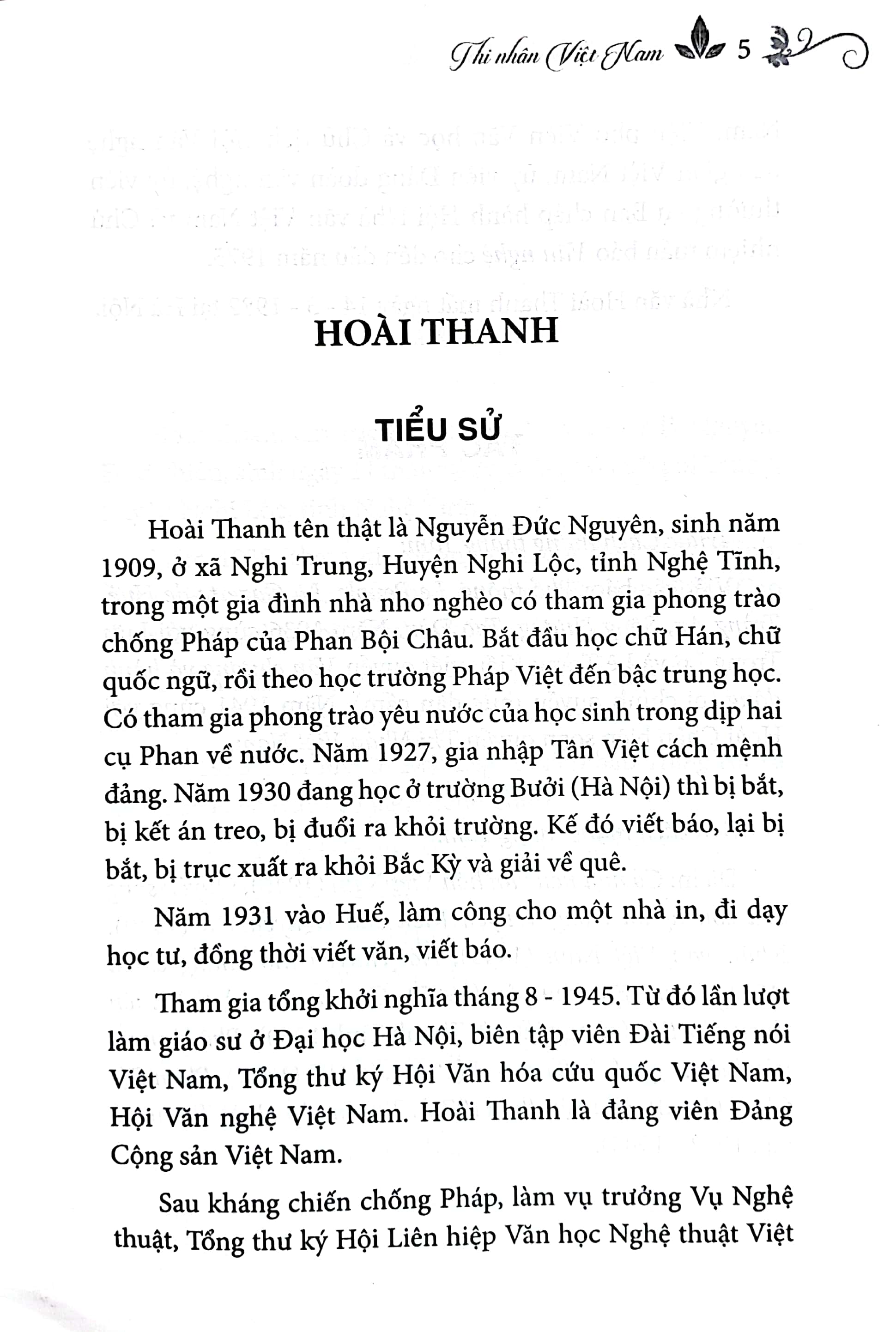 Thi Nhân Việt Nam PDF Thi Nhân Việt Nam PDF
