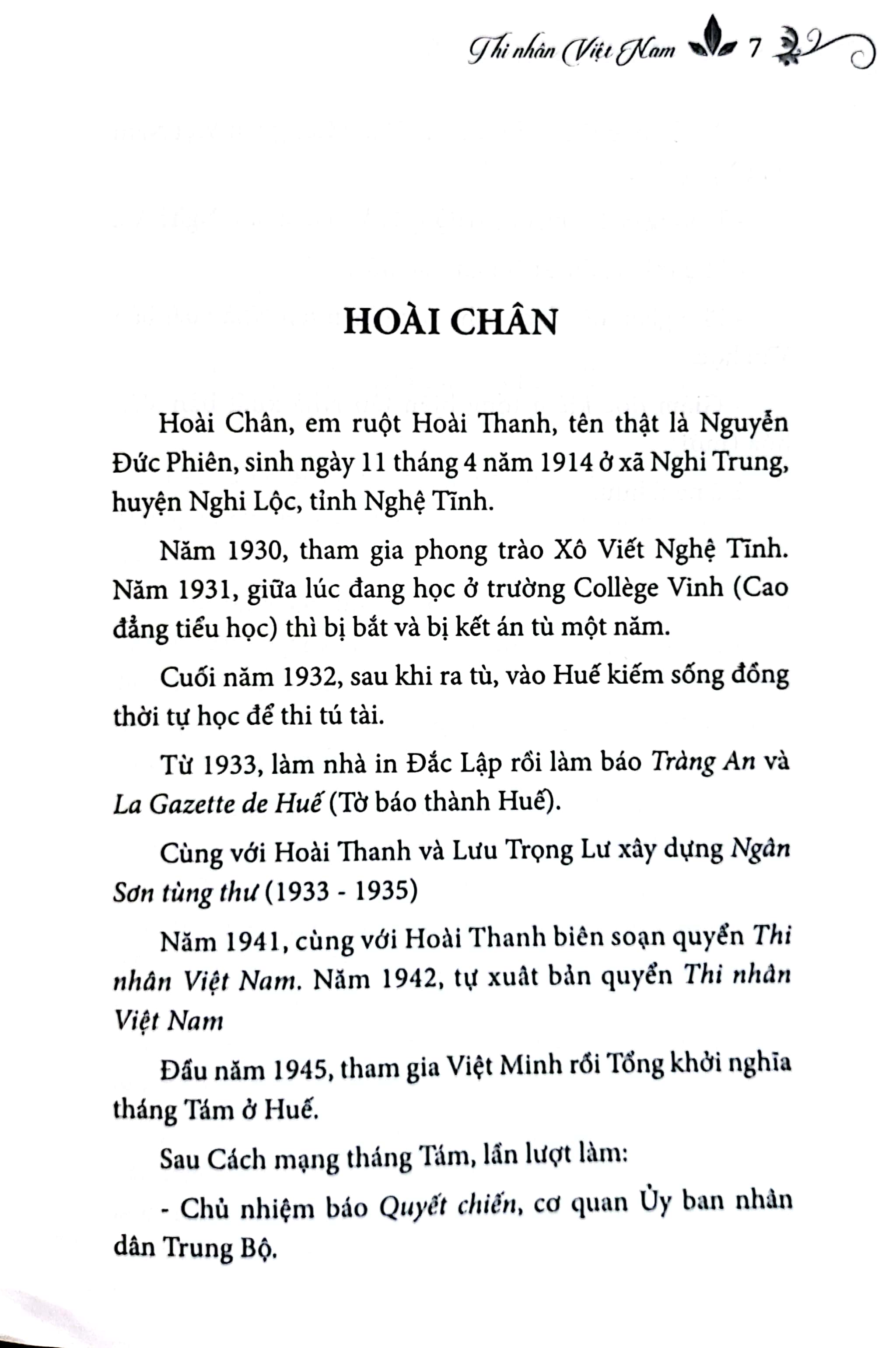 Thi Nhân Việt Nam PDF Thi Nhân Việt Nam PDF