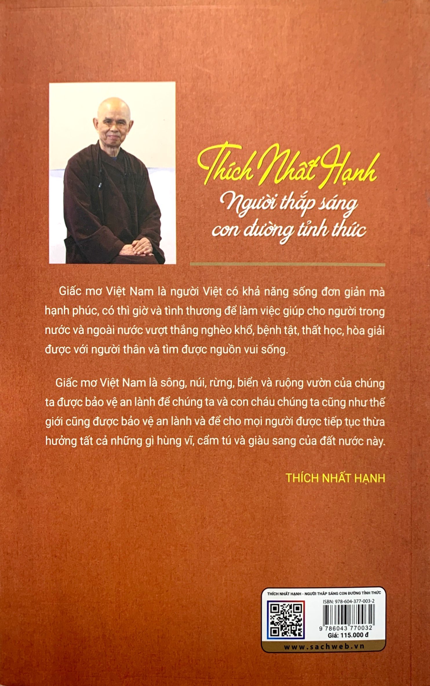 Thích Nhất Hạnh - Người Thắp Sáng Con Đường Tỉnh Thức PDF đọc ebook online, epub online, nghe sách nói audio miễn phí.