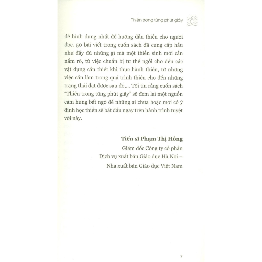 Tải sách Thiền Trong Từng Phút Giây PDF đọc ebook online, epub online, nghe sách nói audio miễn phí.