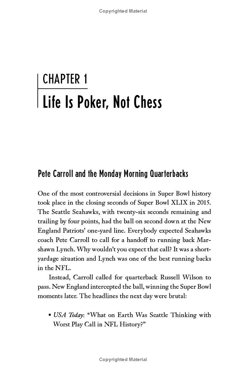 Thinking In Bets PDF đọc ebook online, epub online, nghe sách nói audio miễn phí. Thinking In Bets PDF đọc ebook online, epub online, nghe sách nói audio miễn phí.