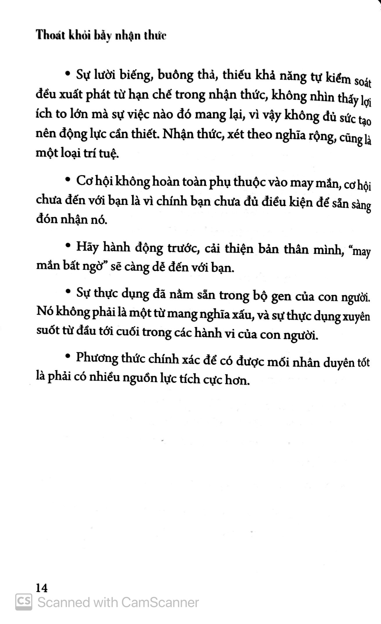 Thoát Khỏi Bẫy Nhận Thức PDF