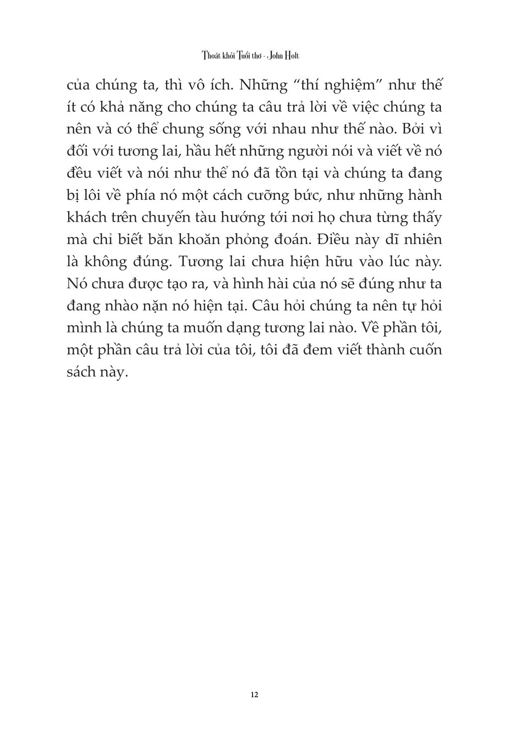 Thoát Khỏi Tuổi Thơ PDF Thoát Khỏi Tuổi Thơ PDF