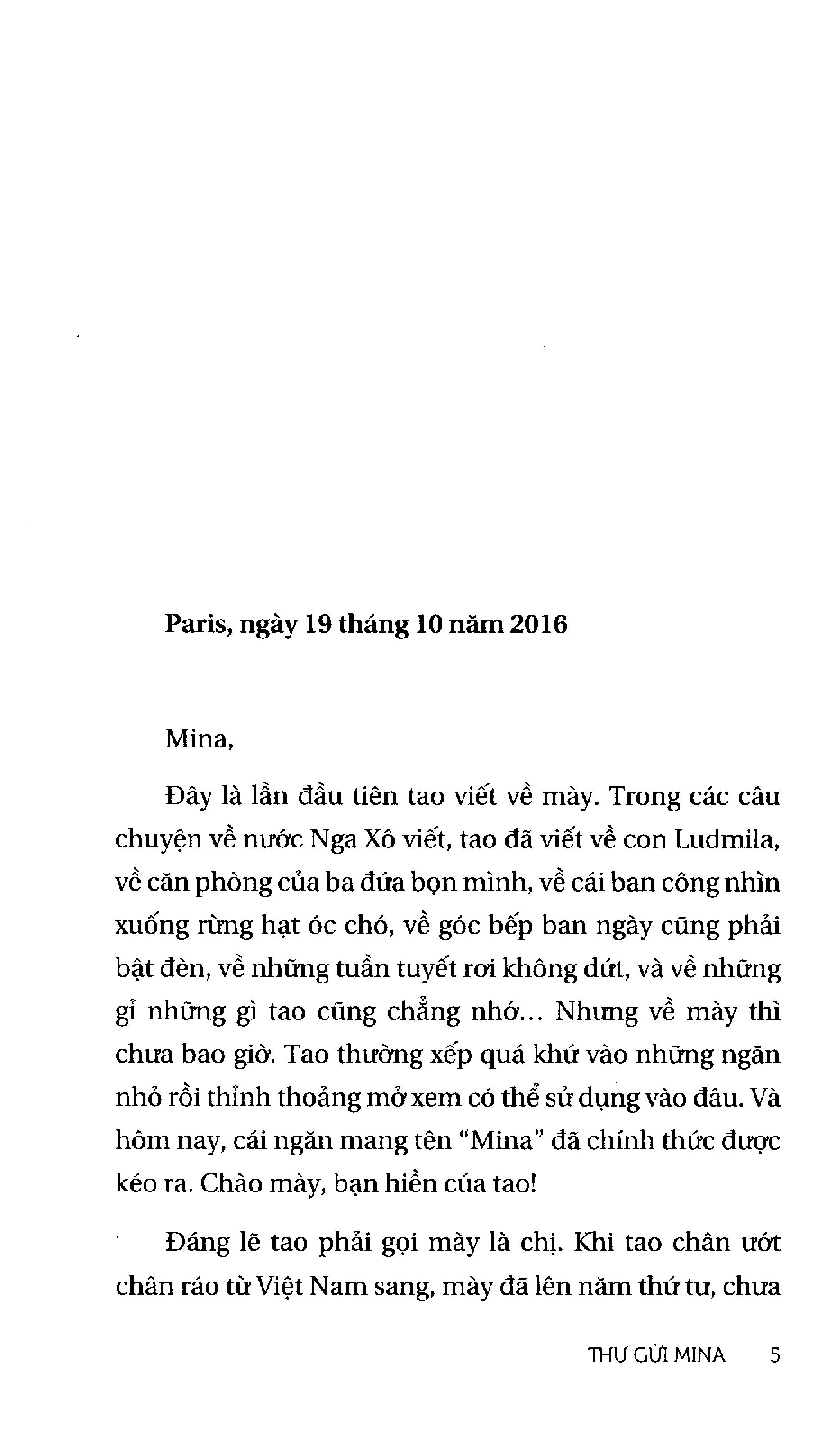 Thư Gửi Mina PDF Thư Gửi Mina PDF