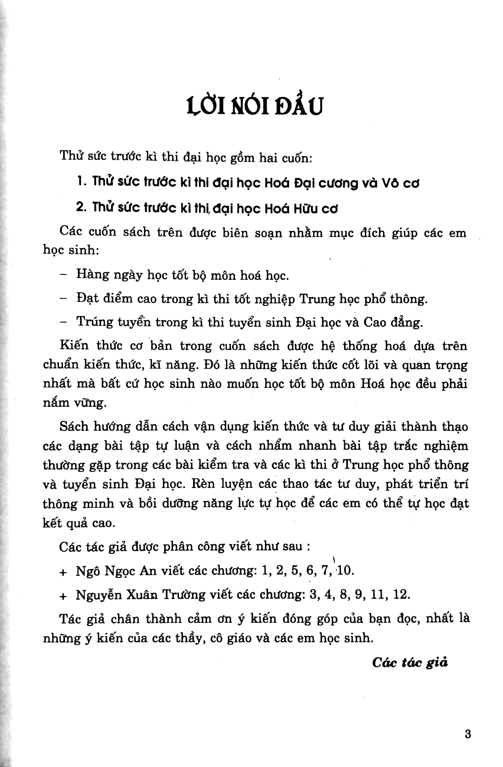 Tải sách Thử Sức Trước Kì Thi Tốt Nghiệp THPT Quốc Gia Hóa Đại Cương Và Vô Cơ PDF đọc ebook online, epub online, nghe sách nói audio miễn phí.
