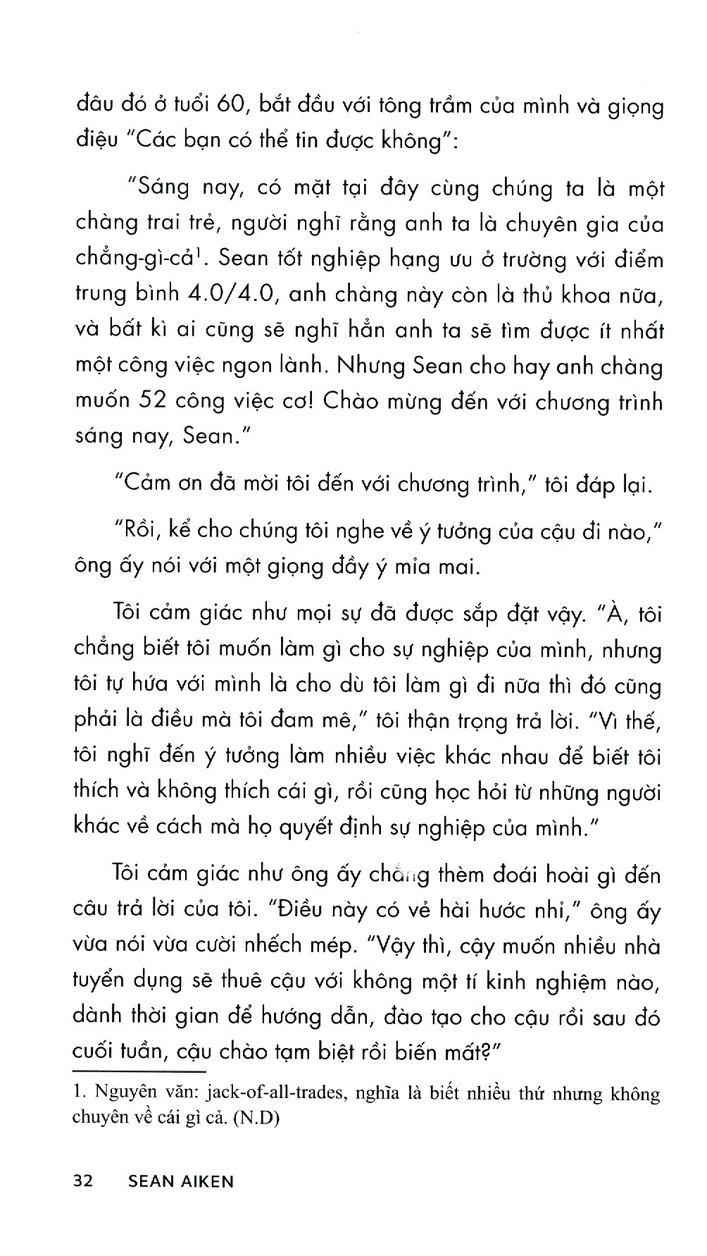 Thử Thách 52 Nghề - Mỗi Tuần 1 Nghề Bạn Có Dám Không PDF Thử Thách 52 Nghề - Mỗi Tuần 1 Nghề Bạn Có Dám Không PDF