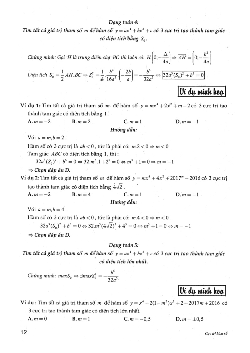 Thủ Thuật Giải Nhanh Đề Thi Trắc Nghiệm Toán 12 PDF đọc ebook online, epub online, nghe sách nói audio miễn phí.