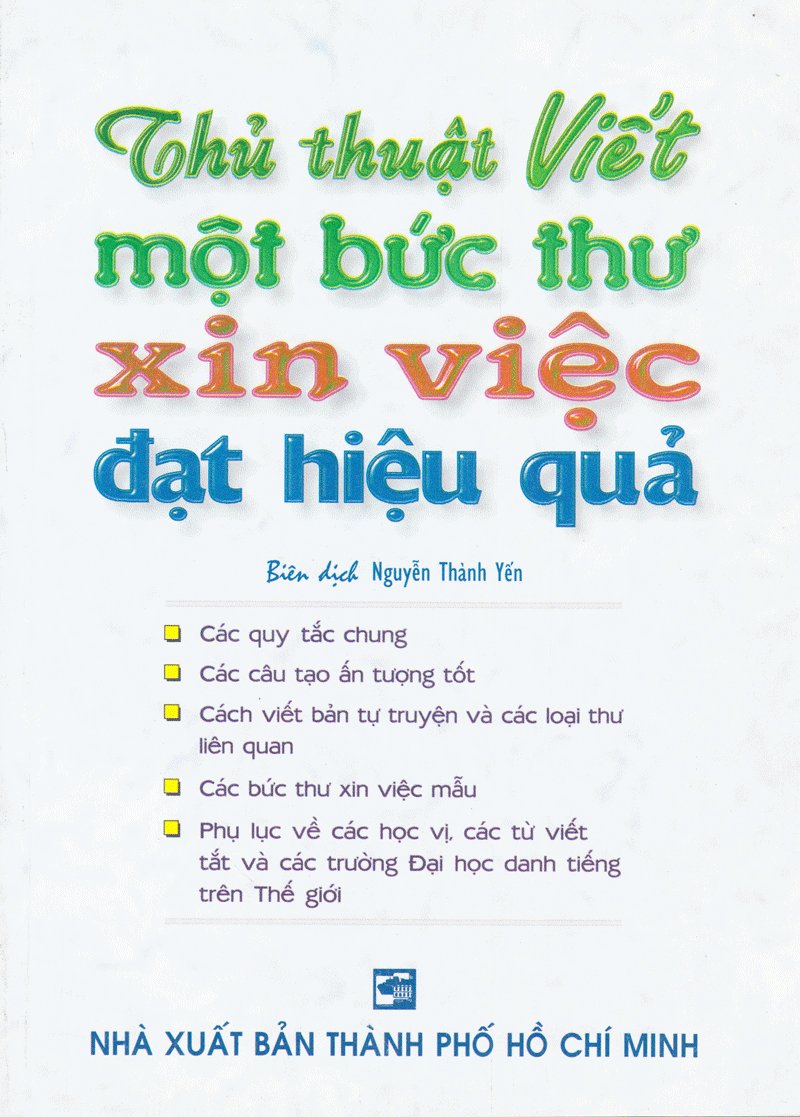 Thủ Thuật Viết Một Bức Thư Xin Việc Đạt Hiệu Quả PDF đọc ebook online, epub online, nghe sách nói audio miễn phí. Tải sách Thủ Thuật Viết Một Bức Thư Xin Việc Đạt Hiệu Quả PDF đọc ebook online, epub online, nghe sách nói audio miễn phí.