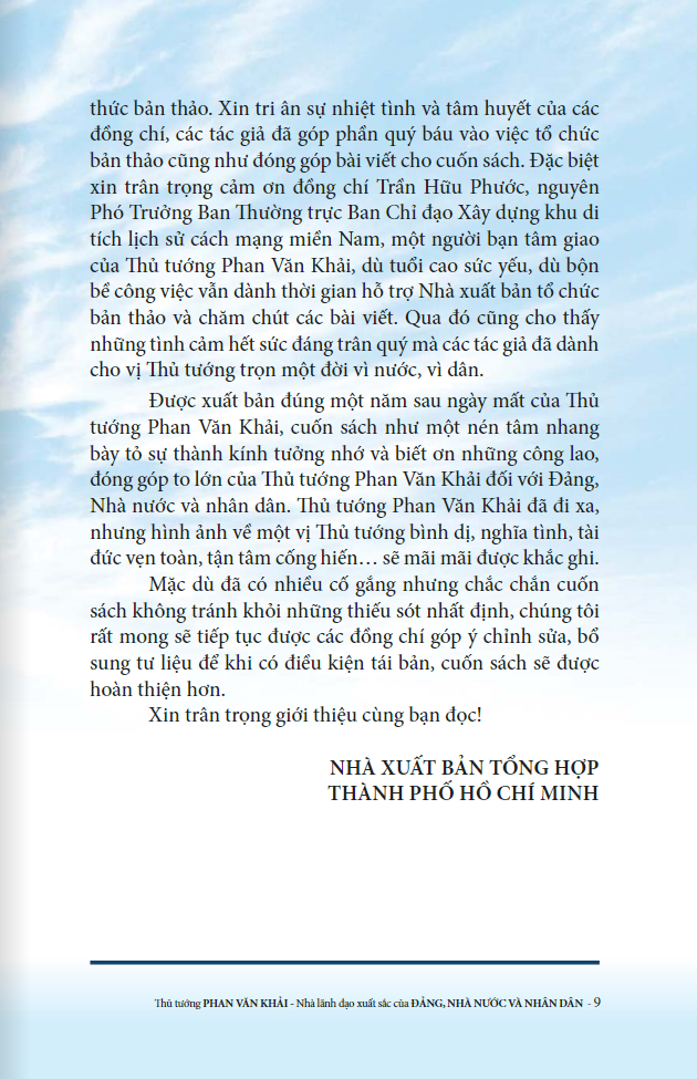 Thủ Tướng Phan Văn Khải - Nhà Lãnh Đạo Xuất Sắc Của Đảng, Nhà Nước Và Nhân Dân PDF đọc ebook online, epub online, nghe sách nói audio miễn phí. Tải sách Thủ Tướng Phan Văn Khải - Nhà Lãnh Đạo Xuất Sắc Của Đảng, Nhà Nước Và Nhân Dân PDF đọc ebook online, epub online, nghe sách nói audio miễn phí.