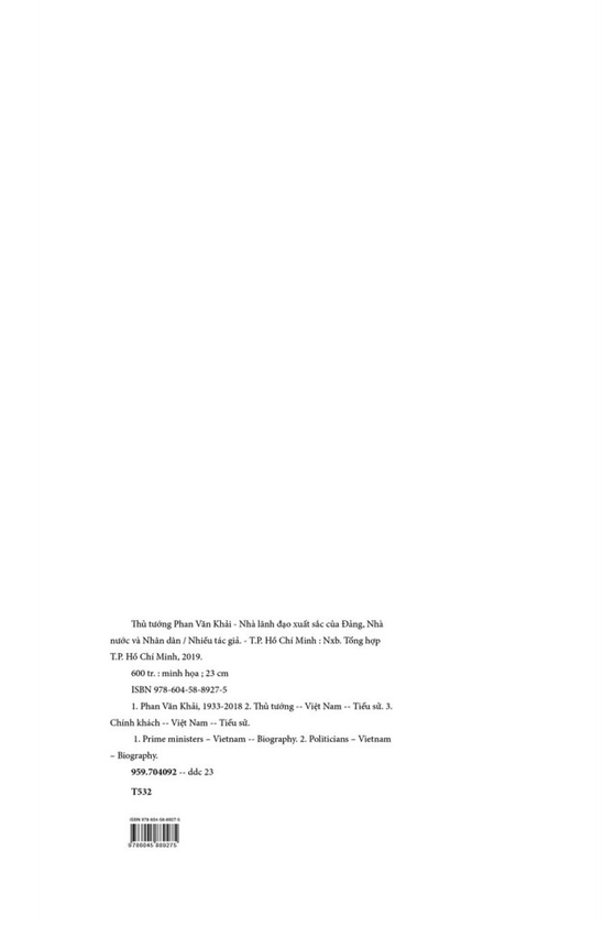 Thủ Tướng Phan Văn Khải - Nhà Lãnh Đạo Xuất Sắc Của Đảng, Nhà Nước Và Nhân Dân PDF đọc ebook online, epub online, nghe sách nói audio miễn phí. Tải sách Thủ Tướng Phan Văn Khải - Nhà Lãnh Đạo Xuất Sắc Của Đảng, Nhà Nước Và Nhân Dân PDF đọc ebook online, epub online, nghe sách nói audio miễn phí.