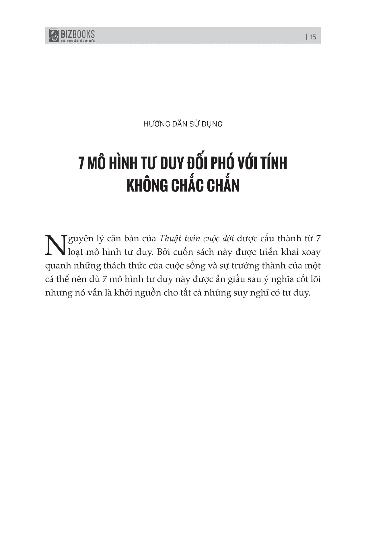 Thuật Toán Cuộc Đời - Khi Tư Duy Quyết Định Số Phận PDF Thuật Toán Cuộc Đời - Khi Tư Duy Quyết Định Số Phận PDF