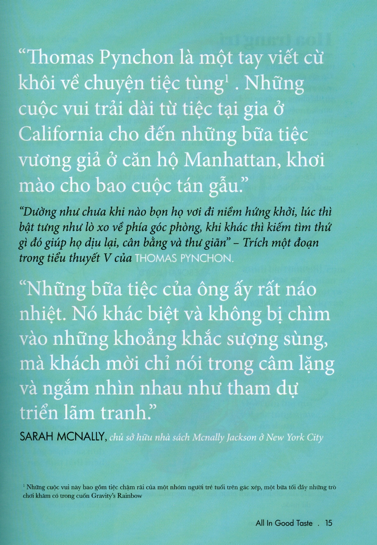 Tiệc tùng miên man PDF Tiệc tùng miên man PDF