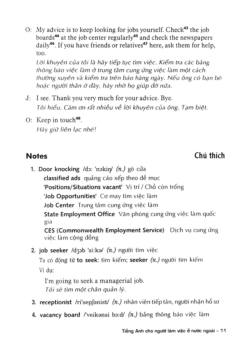 Tiếng Anh Cho Người Làm Việc Ở Nước Ngoài PDF đọc ebook online, epub online, nghe sách nói audio miễn phí.