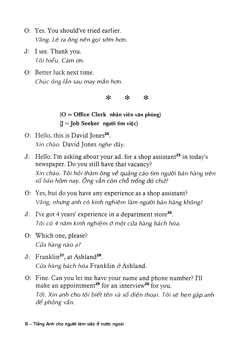 Tiếng Anh Cho Người Làm Việc Ở Nước Ngoài PDF đọc ebook online, epub online, nghe sách nói audio miễn phí.